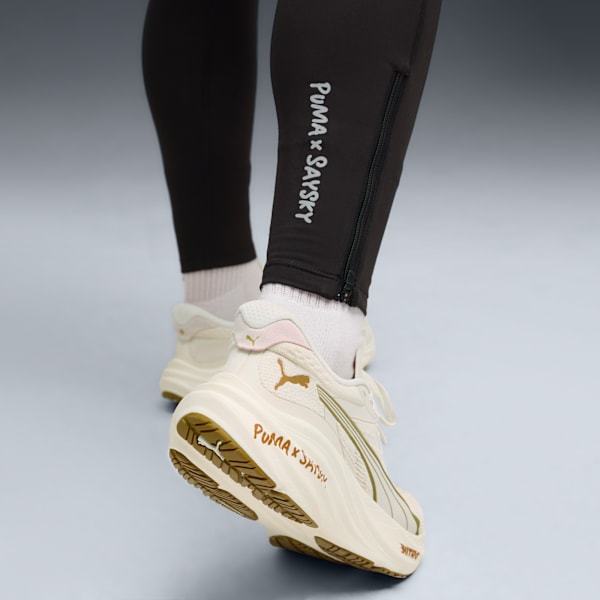 M PUMA X SAYSKY FLEECE TIGHT, PUMA Black, extralarge