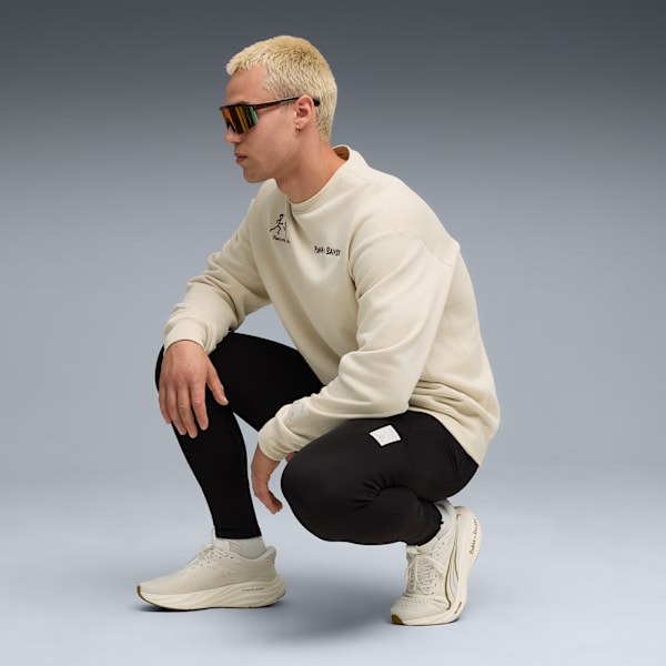M PUMA X SAYSKY FLEECE TIGHT, PUMA Black, extralarge