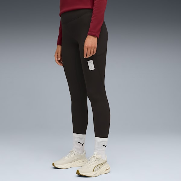 W PUMA X SAYSKY FLEECE TIGHT, PUMA Black, extralarge