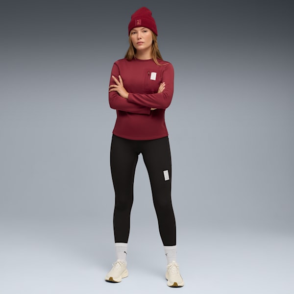 W PUMA X SAYSKY FLEECE TIGHT, PUMA Black, extralarge