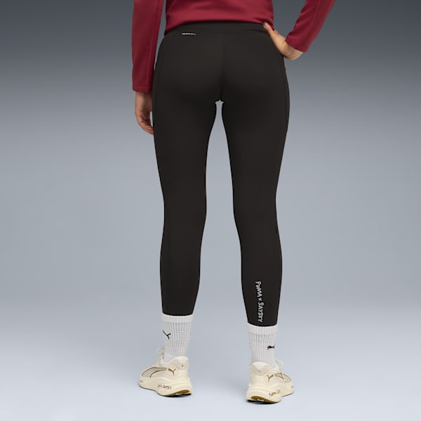 W PUMA X SAYSKY FLEECE TIGHT, PUMA Black, extralarge