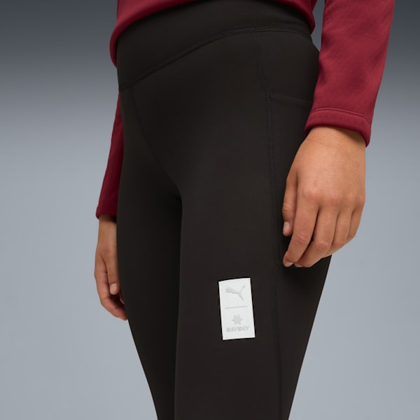 W PUMA X SAYSKY FLEECE TIGHT, PUMA Black, extralarge