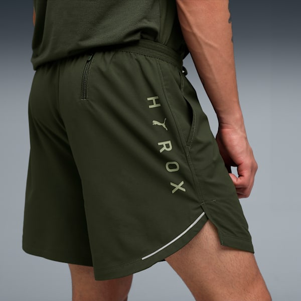 HYROX Men's Performance Ultraweave Training Shorts, Dark Olive, extralarge-IND