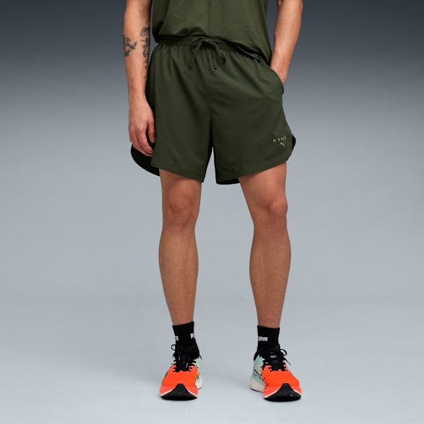 HYROX Men's Performance Ultraweave Training Shorts, Dark Olive, extralarge-IND