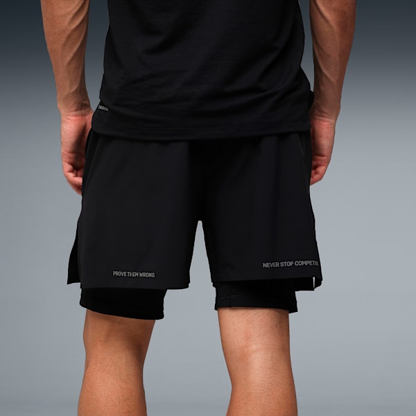 PUMA X HYROX Men 2-In-1 Performance Woven Shorts, PUMA Black, extralarge-IND