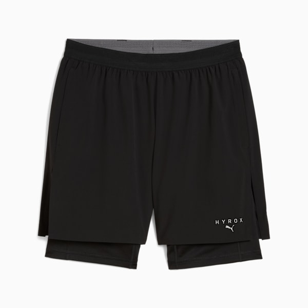 PUMA x HYROX 2in1 Training Shorts Men, PUMA Black, extralarge