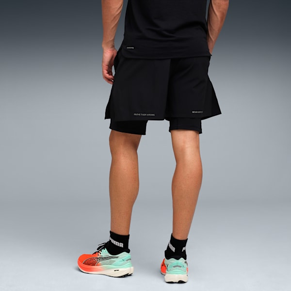 PUMA X HYROX Men 2-In-1 Performance Woven Shorts, PUMA Black, extralarge-IND