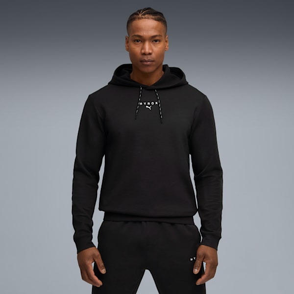 PUMA x HYROX CLOUDSPUN Hoodie Men, PUMA Black, extralarge