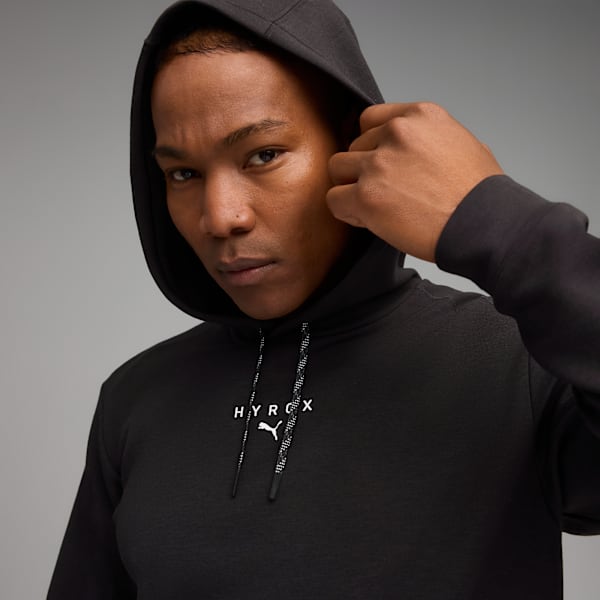 PUMA x HYROX CLOUDSPUN Hoodie Men, PUMA Black, extralarge