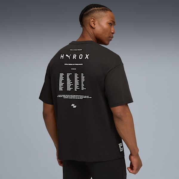 PUMA x HYROX Lifestyle Tee Men, PUMA Black, extralarge