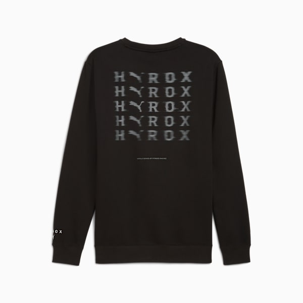 PUMA x HYROX Heavyweight Crewneck Men, PUMA Black, extralarge