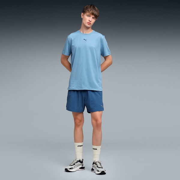 CLOUDSPUN Men's Lightweight Dry Training Tee, Cool Blue, extralarge-IND