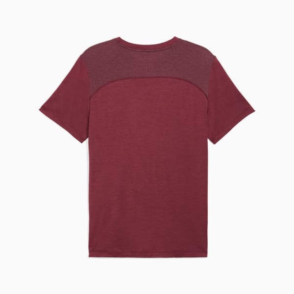 Cloudspun Men's Training Tee, Ruby Shimmer Heather, extralarge