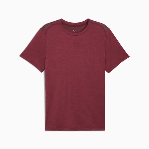 Playera CLOUDSPUN para hombre, Ruby Shimmer Heather, extralarge