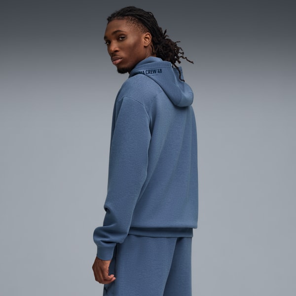 M CLOUDSPUN Hoodie Men, Dark Indigo Heather, extralarge