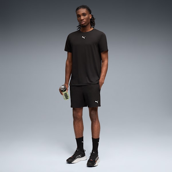 CLOUDSPUN Branded Tee Men, PUMA Black, extralarge