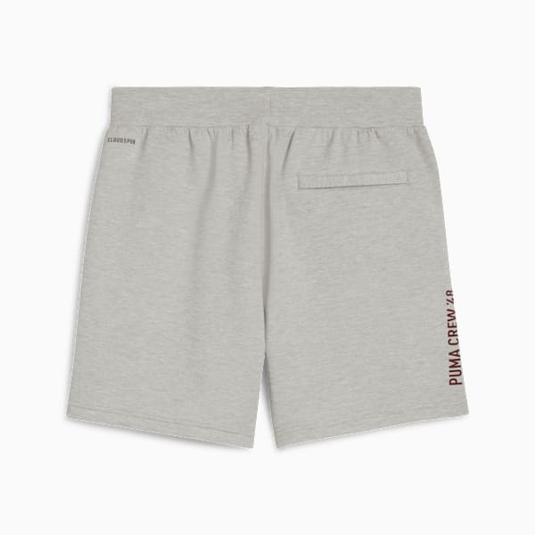 Shorts de entrenamiento CLOUDSPUN para hombre, Light Gray Heather, extralarge