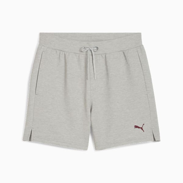 Shorts de entrenamiento CLOUDSPUN para hombre, Light Gray Heather, extralarge