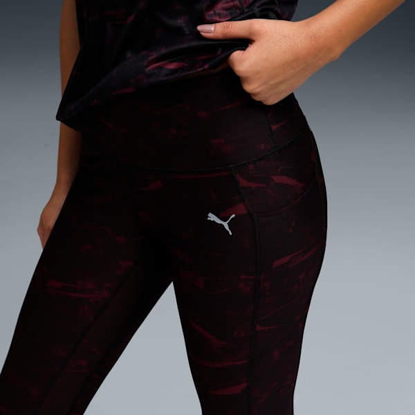 RUN VELOCITY Women's Tights, Ruby Shimmer, extralarge-IND