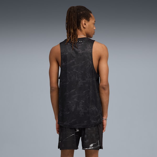 M RUN CLUB GRAPHIC TANK Men, PUMA Black, extralarge