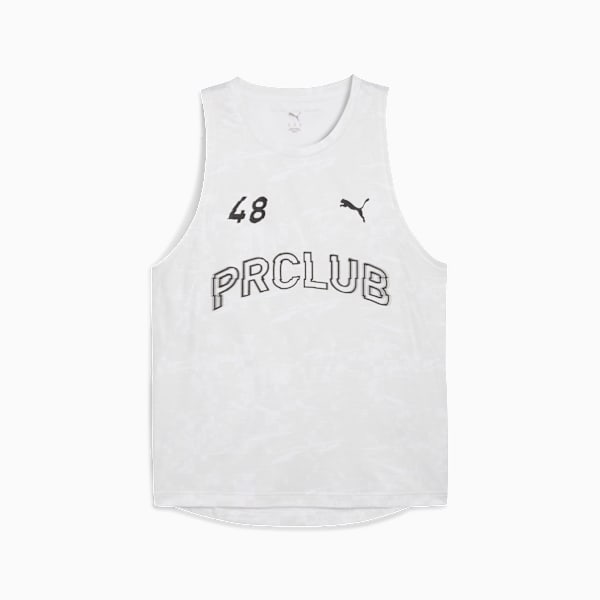M RUN CLUB GRAPHIC TANK Men, PUMA White, extralarge