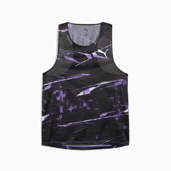 RACEDAY ULTRASPUN Singlet Men, Dark Amethyst, extralarge