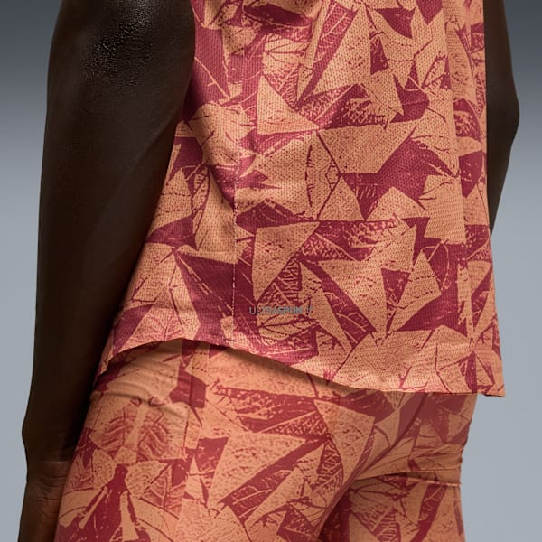 PUMA x SAYSKY Singlet Men, Team Regal Red-AOP, extralarge-GBR