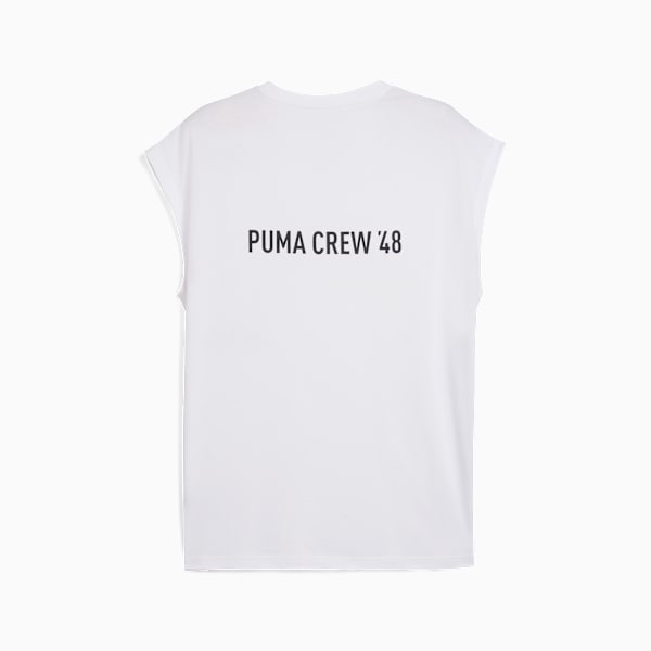 GRAPHIC CUTOFF Tank Men, PUMA White, extralarge