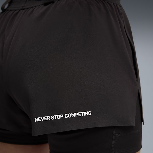 PUMA x HYROX 2in1 Shorts Women, PUMA Black, extralarge