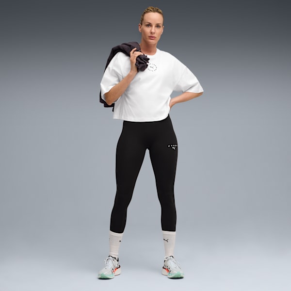 ウィメンズ トレーニング PUMA x HYROX PWRシェープ 7/8 タイツ, PUMA Black, extralarge-JPN
