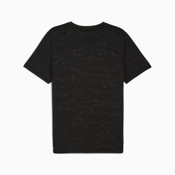 CLOUDSPUN Men's Quick-Dry Emboss Training Tee, PUMA Black, extralarge-IND