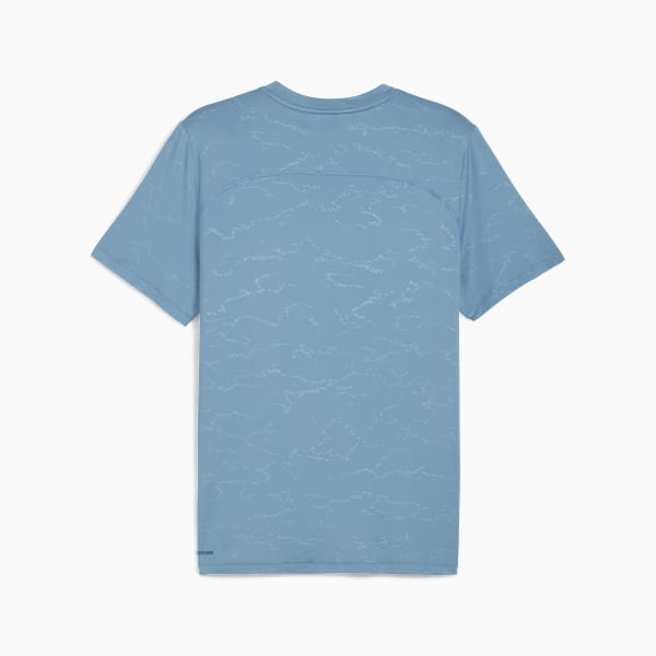CLOUDSPUN EMBOSS Tee Men, Cool Blue, extralarge
