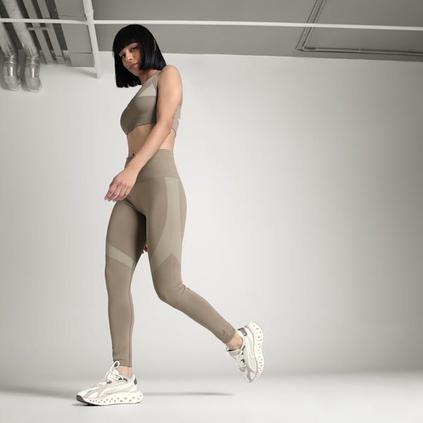 Train All Day Women's 7/8 Training Tights, Velvet Moss, extralarge-IND