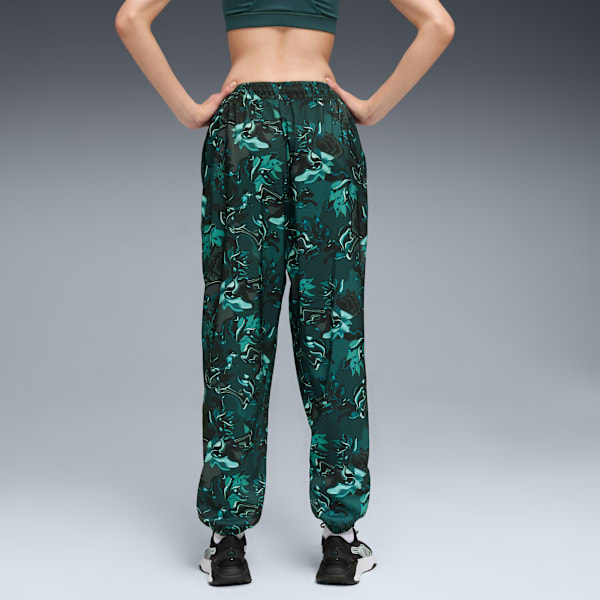 Green Terrains Women's Woven Training Joggers, Green Terrain, extralarge