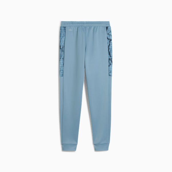 TAD ESS AOP Poly Pants Youth, Cool Blue, extralarge