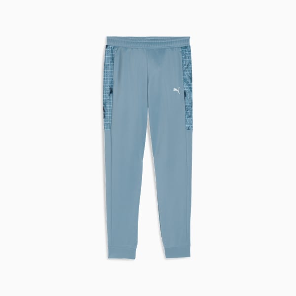Train All Day Essentials Big Kids' Patterned Sweatpants, Cool Blue, extralarge