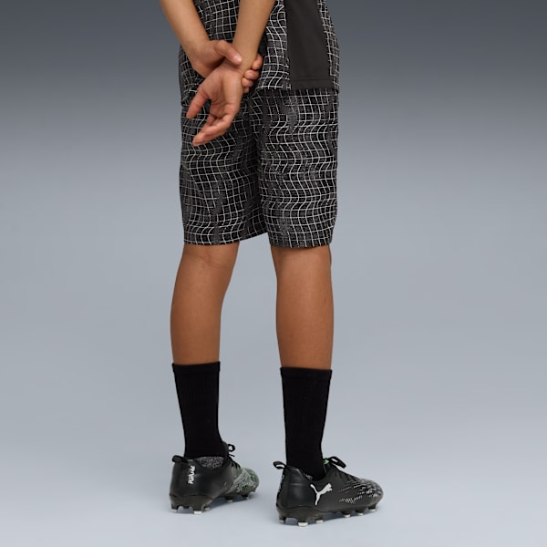 TAD Essentials AOP Woven Shorts Youth, PUMA Black, extralarge