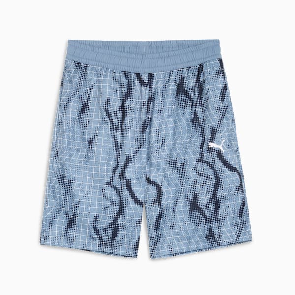 TAD Essentials AOP Woven Shorts Youth, Cool Blue, extralarge