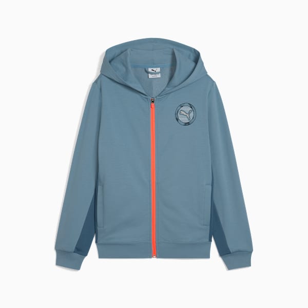 Sudadera con capucha Active Sports para niños grandes, Cool Blue, extralarge