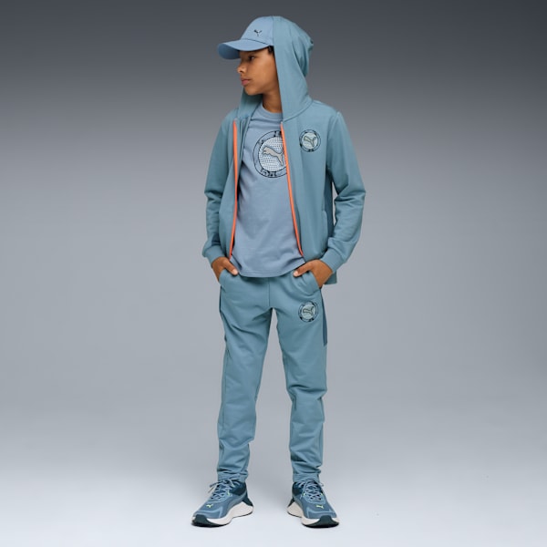 Sudadera con capucha Active Sports para niños grandes, Cool Blue, extralarge