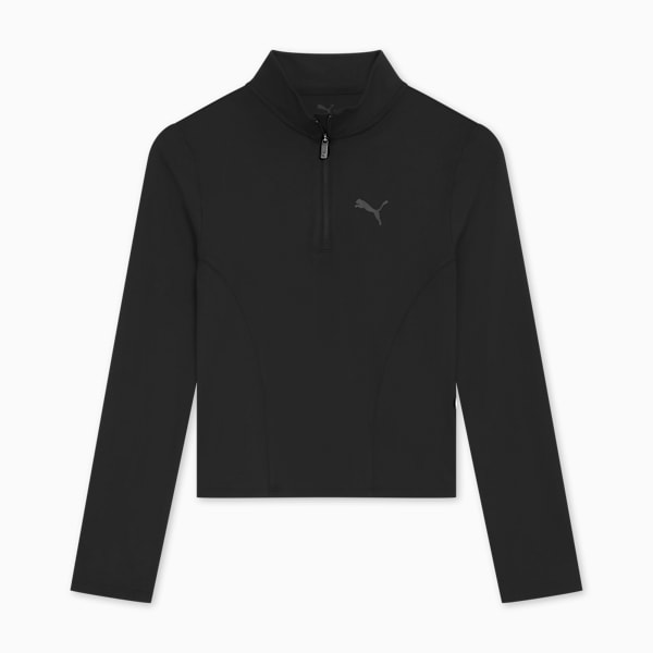 TRAIN Regular Length Half-Zip Women, PUMA Black, extralarge-GBR