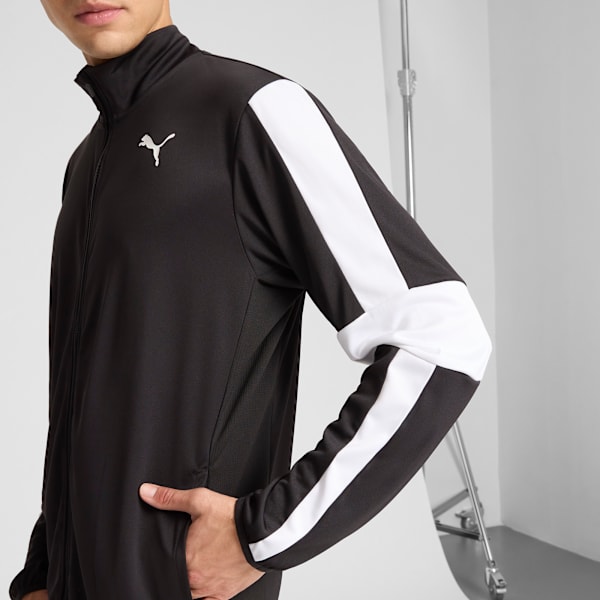 TRAIN FAVORITE Men's Zip-Up Training Jacket, PUMA Black, extralarge
