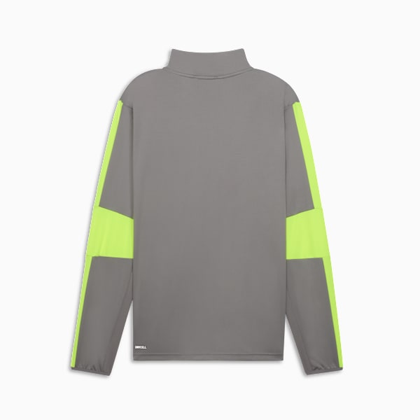 Chamarra de entrenamiento con cremallera para hombre TRAIN FAVORITE, Stormy Slate, extralarge