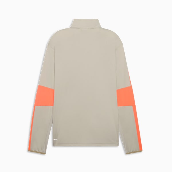 TRAIN FAVORITE Men's Zip-Up Training Jacket, Desert Dust, extralarge