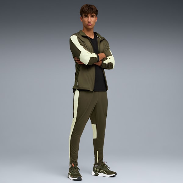 Pantalones de entrenamiento ajustados para hombre Train Favorite Blaster, Dark Olive, extralarge
