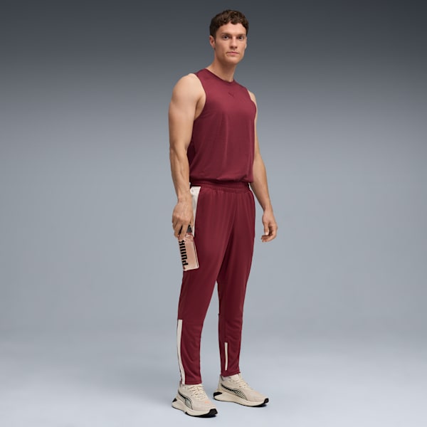 Training Favorites Men's Pants, Ruby Shimmer, extralarge