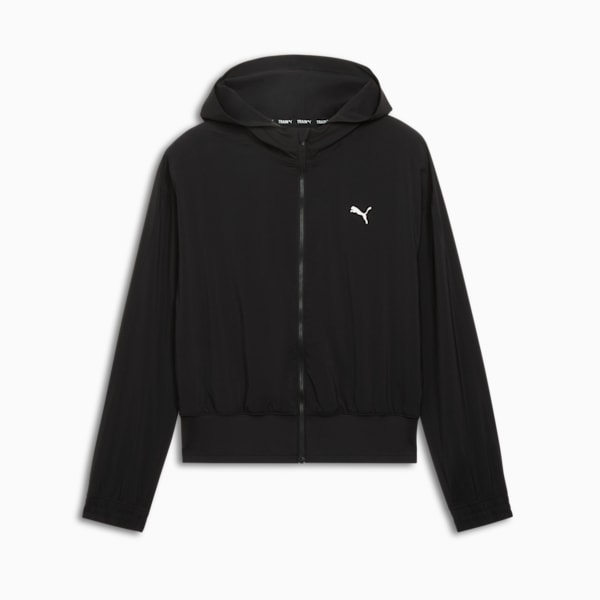 Chaqueta tejida Train Favorite para mujer, PUMA Black, extralarge