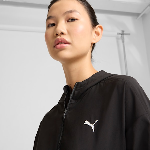 Chaqueta tejida Train Favorite para mujer, PUMA Black, extralarge