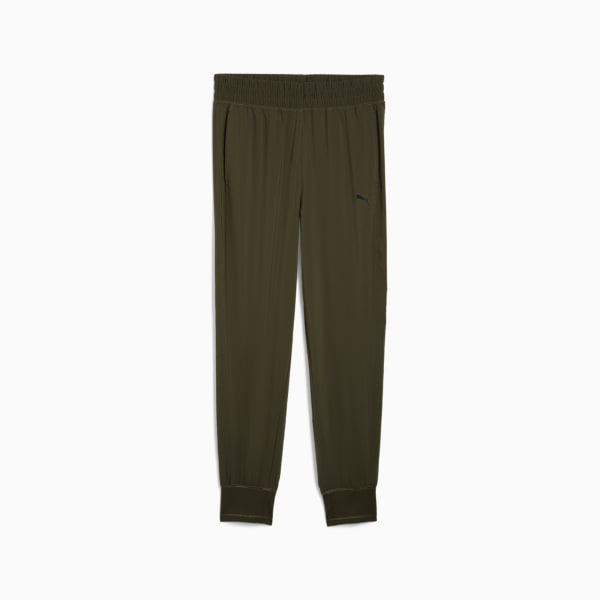 Pantalones tejidos Train Favorite para mujer, Dark Olive, extralarge