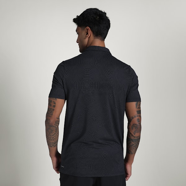 CLOUDSPUN Men's Training Polo, PUMA Black, extralarge-IND